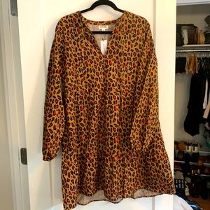 Grace Atwood for the Drop, leopard print dress